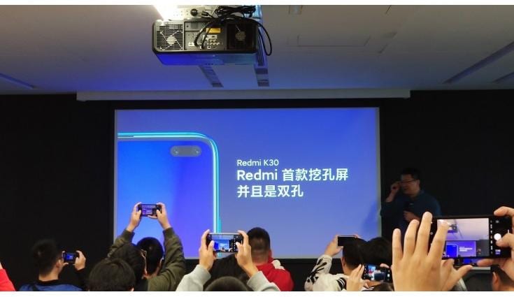 الهاتف القادم Redmi K30 سيدعم شبكات 5G وسيمتلك ثقبًا عريضًا للكاميرا الأمامية حسب تسريبات رسمية