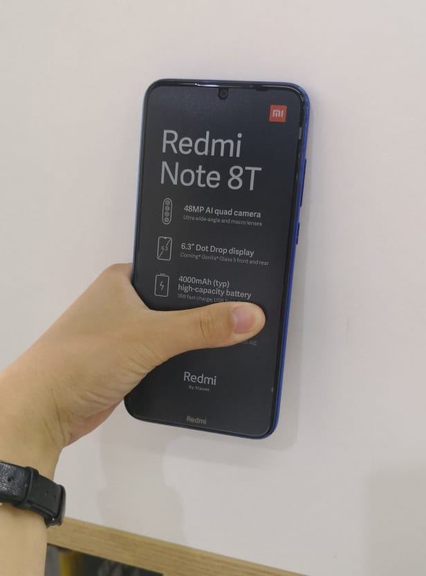 تسريب صور حية لهاتف شاومي القادم Redmi Note 8T