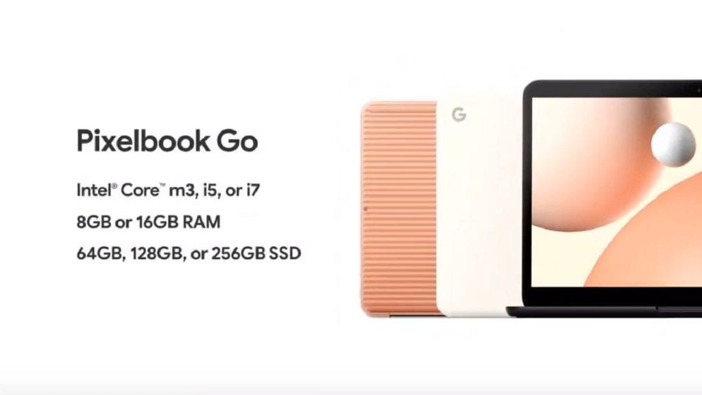 شركة Google تزيح الستار رسميًا عن الحاسوب المحمول PixelBook Go بسعر يبدأ من 649 دولار