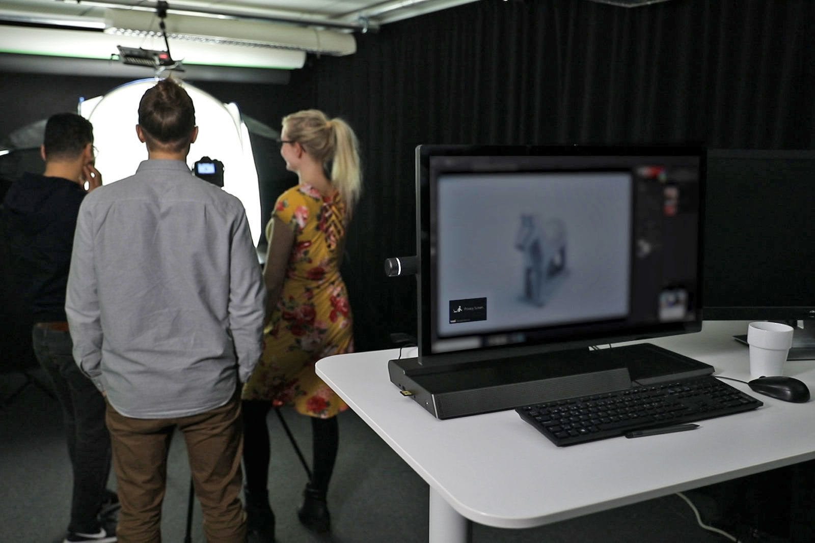 Tobii uses eye tracking to keep people from peeking at your screen