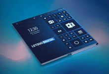 Intel foldable smartphone-PC hybrid