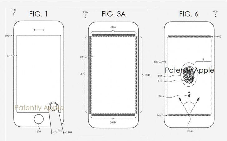 New Apple patent in-display fingerprint scanner