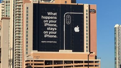 Apple-uses-famous-Las-Vegas-slogan-to-promote-iPhone-security-on-billboard-near-CES