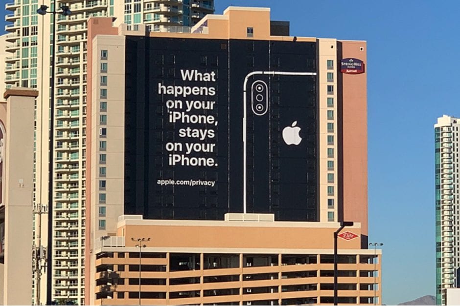 Apple-uses-famous-Las-Vegas-slogan-to-promote-iPhone-security-on-billboard-near-CES