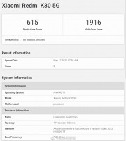نتائج Geekbench 5.1: Snapdragon 765G