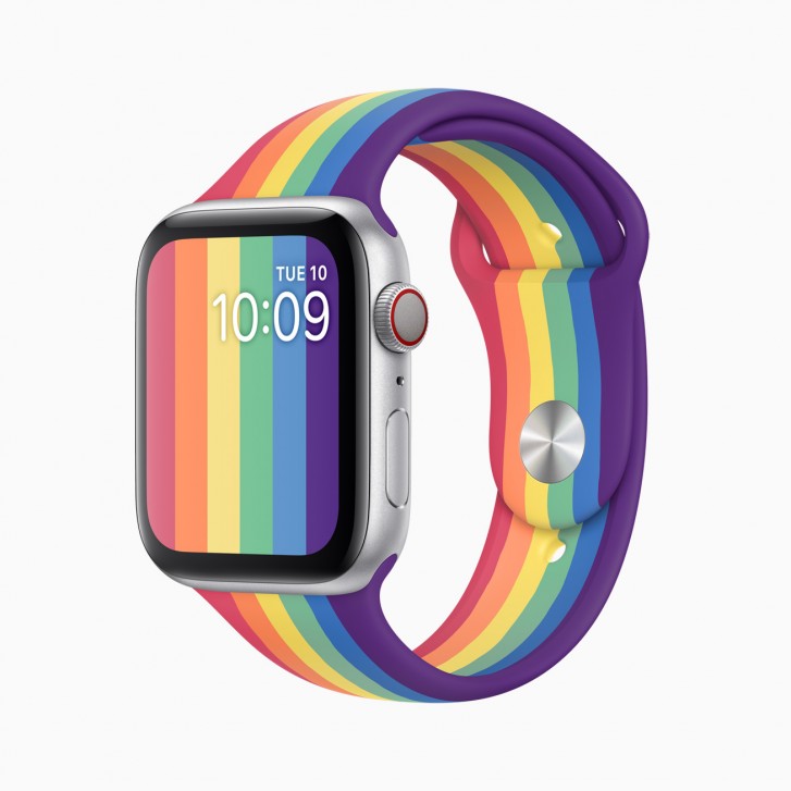 أطلقت Apple شريطين جديدين Pride Edition لساعة Apple Watch