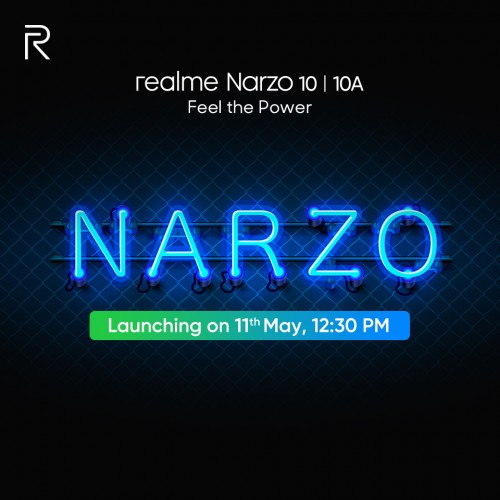 تم إطلاق سلسلة Realme Narzo 10 في 11 مايو