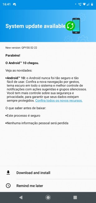 يحصل Motorola Moto G7 Play على تحديث Android 10