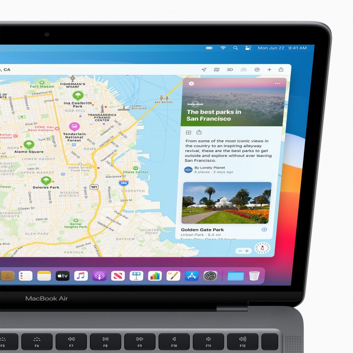 تقدم Apple نظام macOS Big Sur مع واجهة مستخدم مُعاد تصميمها وتطبيقات محدثة