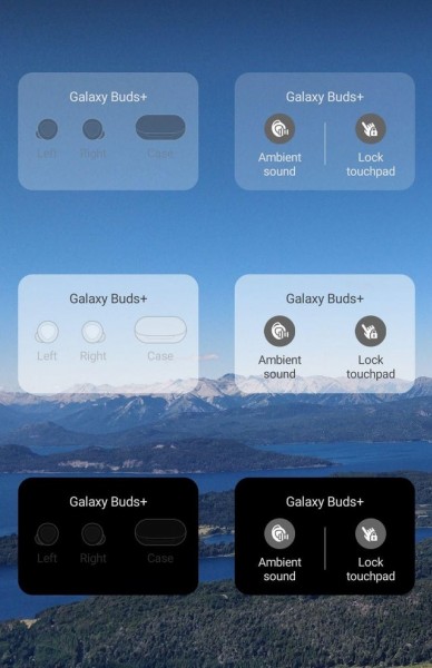 تطرح Samsung أدوات الشاشة الرئيسية لـ Galaxy Buds و Buds +