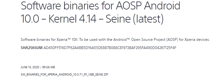 تضيف سوني Xperia 10 II إلى برنامج الأجهزة المفتوحة