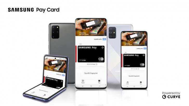 تعمل Samsung Pay Card بالشراكة مع Curve
