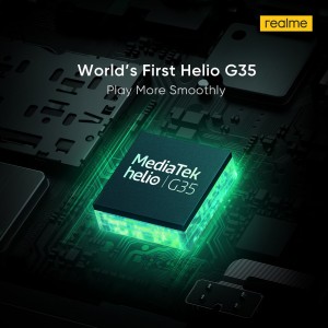 سيكون Realme C11 أول من استخدم Helio G35 من MediaTek