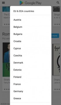 خيار Google Play الجديد لمستخدمي المنطقة الاقتصادية الأوروبية