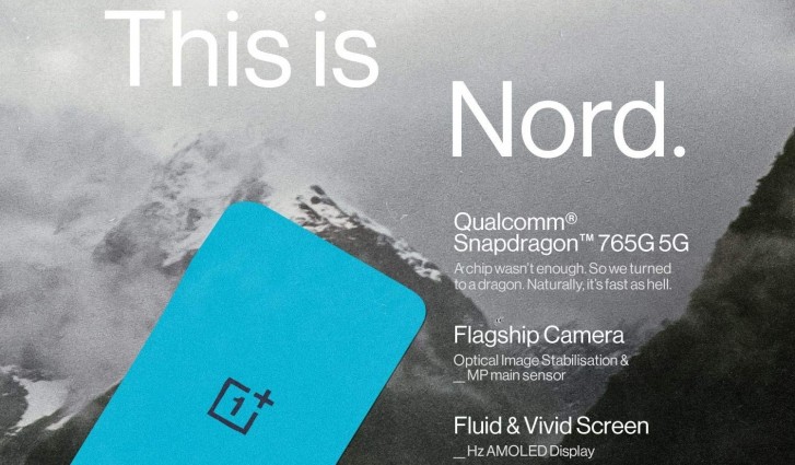 تكشف الصور المسربة OnePlus Nord عن التصميم ، وأكدت شاشة AMOLED رسميًا