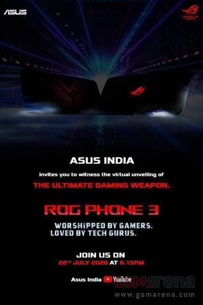 سيظهر Asus ROG Phone 3 لأول مرة في الهند في 22 يوليو