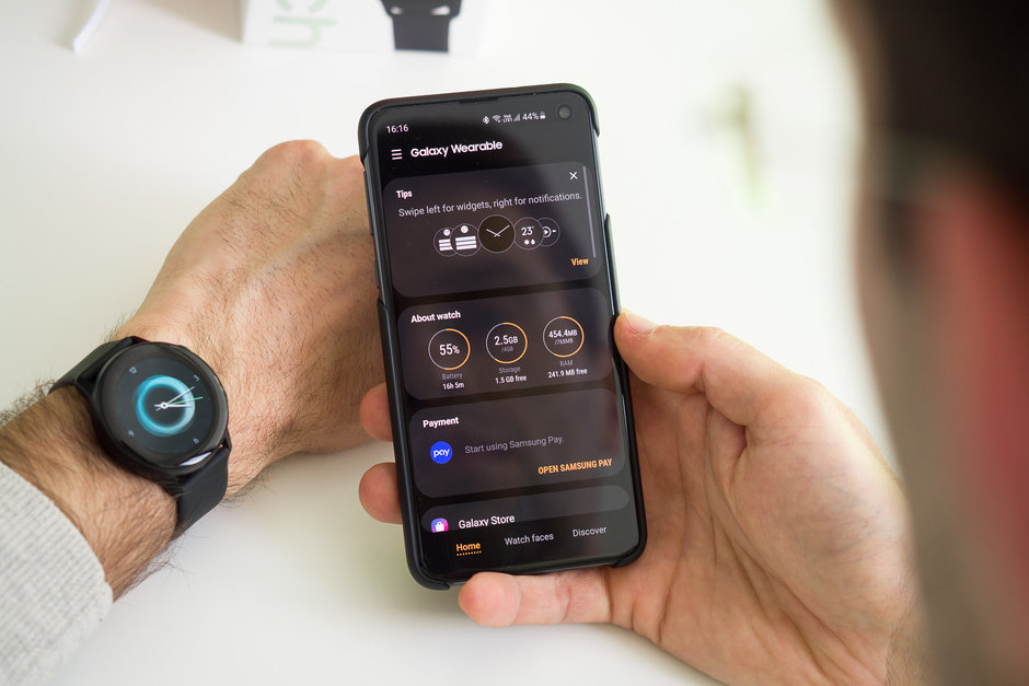 مراجعة Samsung Galaxy Watch Active