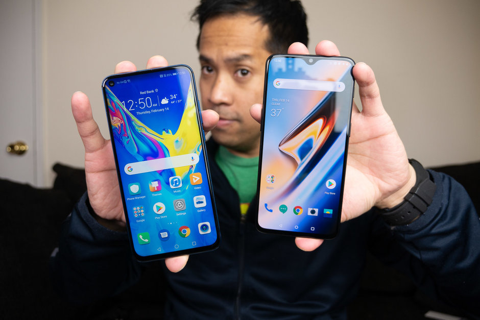 OnePlus 6T مقابل Honor View20