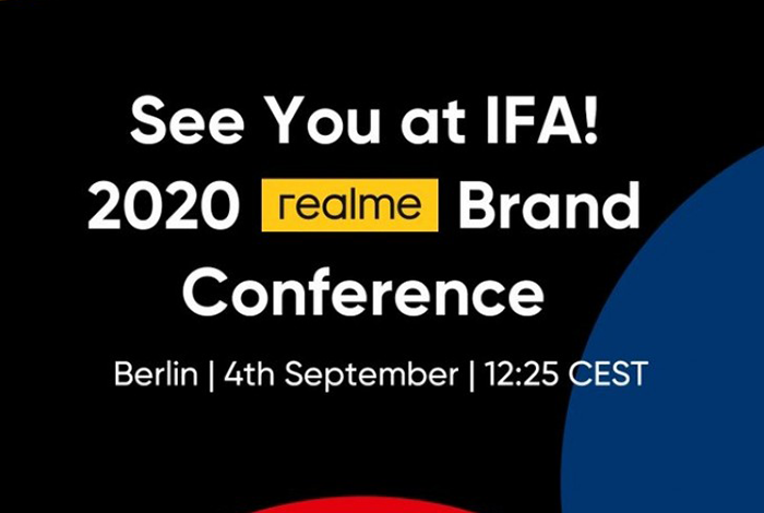 Realme تؤكد على عقد مؤتمرها في فعاليات IFA 2020 يوم 4 من سبتمبر