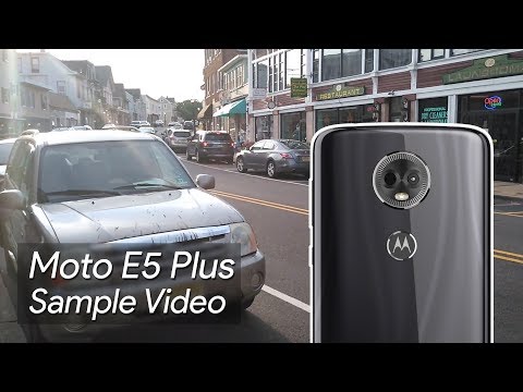 Moto-E5-Plus-Sample-Video