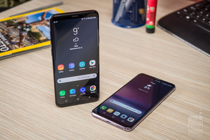 Samsung Galaxy S9 + vs LG V30