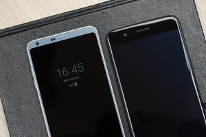 ميزة العرض الدائم في LG G6 - OnePlus 5 مقابل LG G6