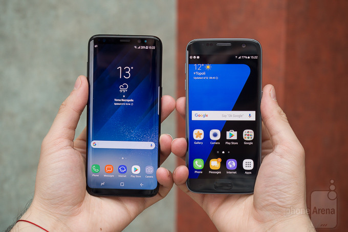 مقارنة بين Samsung Galaxy S8 و Galaxy S7