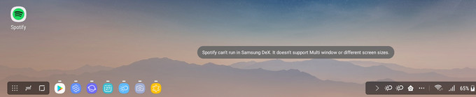 بعض التطبيقات لا تعمل في وضع DeX - مراجعة Samsung DeX: لن يحل S8 محل كمبيوتر سطح المكتب الخاص بك