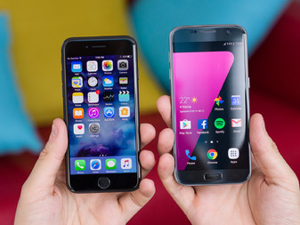مقارنة بين Apple iPhone 7 و Samsung Galaxy S7