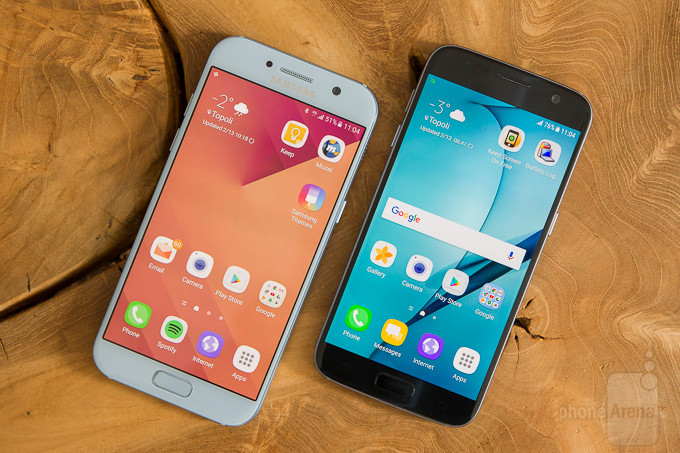 Samsung Galaxy A5 (2017) مقابل Samsung Galaxy S7