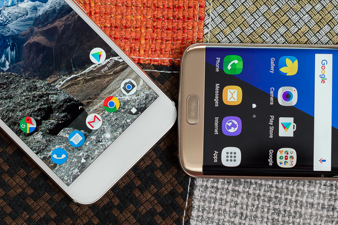 مقارنة بين Google Pixel XL و Samsung Galaxy S7 Edge