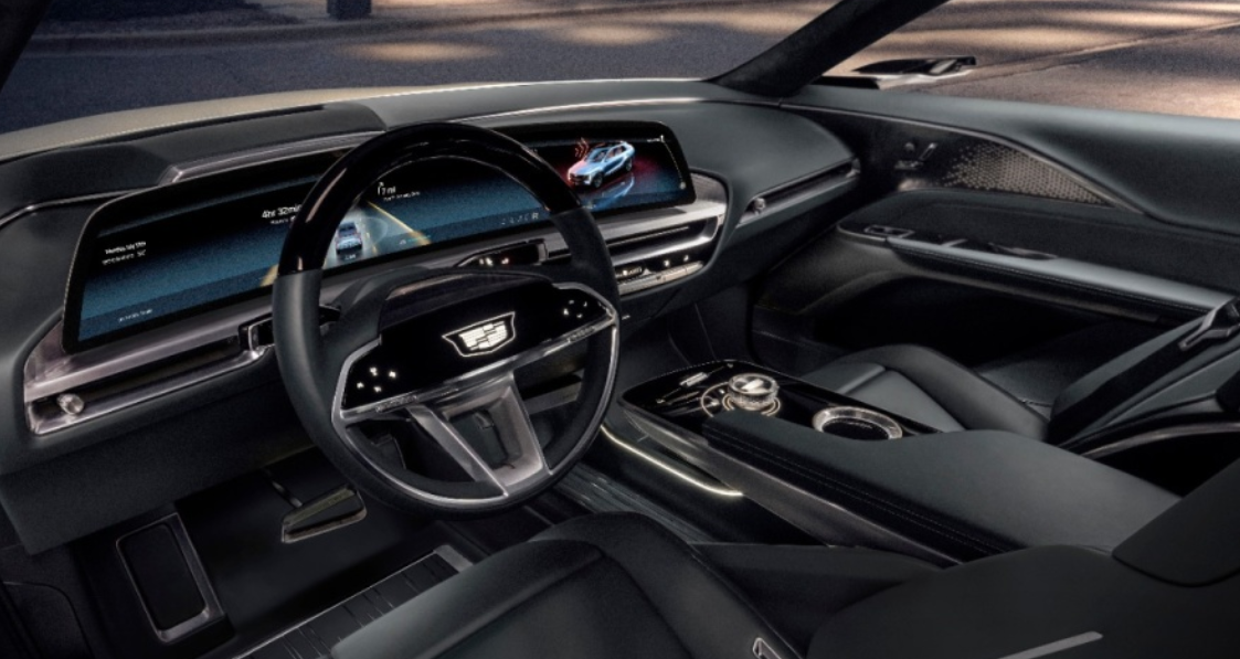 Cadillac تستعرض تصميم شاشة OLED لسيارة Lyriq الكهربائية القادمة #CES2021