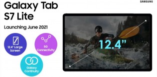سيتم إطلاق Galaxy Tab A7 Lite و S7 Lite في يونيو 2021
