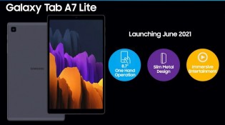 سيتم إطلاق Galaxy Tab A7 Lite و S7 Lite في يونيو 2021