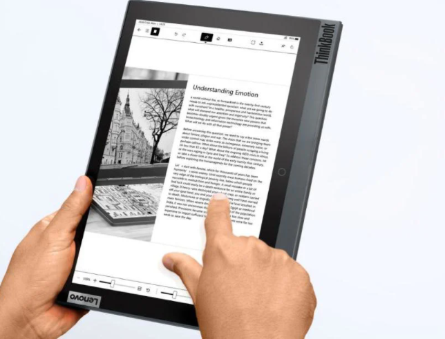 إطلاق ThinkBook Plus 2 من لينوفو في الصين مع شاشة E Ink ومعالج من إنتل