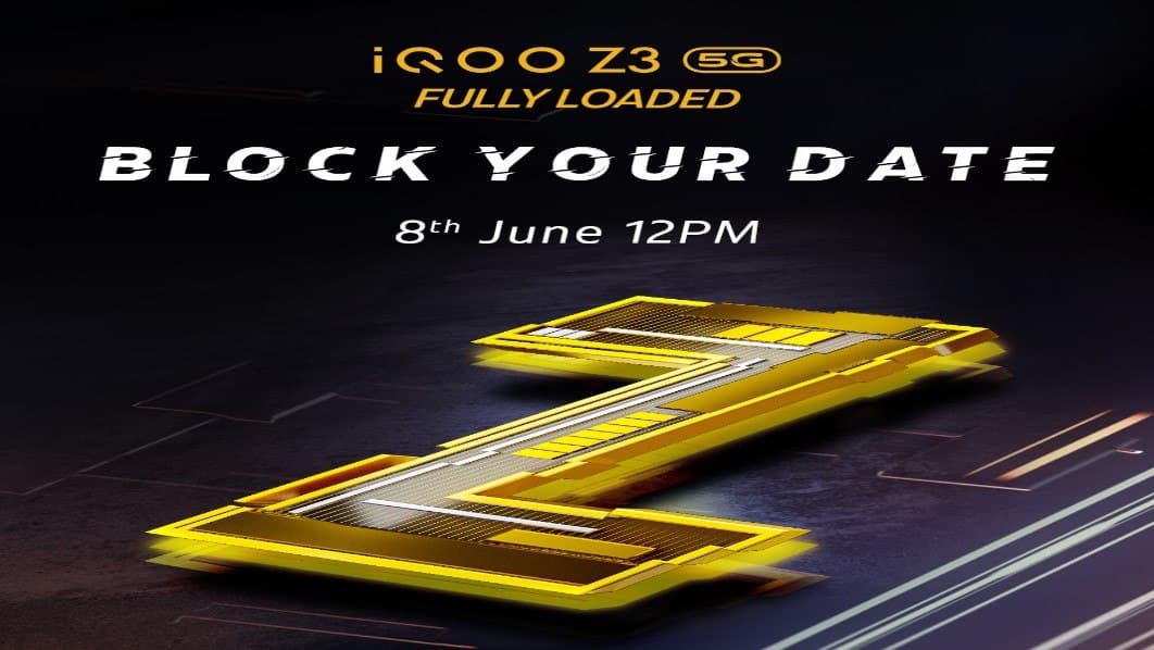 إطلاق هاتف iQOO Z3 بالهند في 8 يونيو