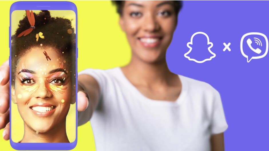 سناب شات يحضر عدسات الواقع المعزز إلى تطبيق Viber على أندرويد و iOS