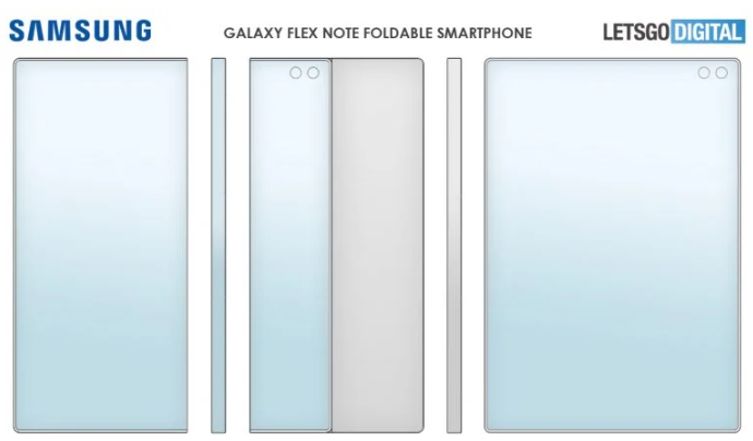 سامسونج تعمل على جهاز Galaxy Flex Note مع غلاف قابل للطي حول الشاشة وكاميرا مدمجة