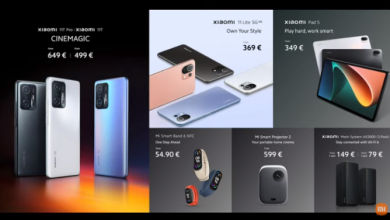 شاومي تطلق جهاز عرض جديد مع سوارة Mi Smart Band 6 NFC وراوتر AX3000