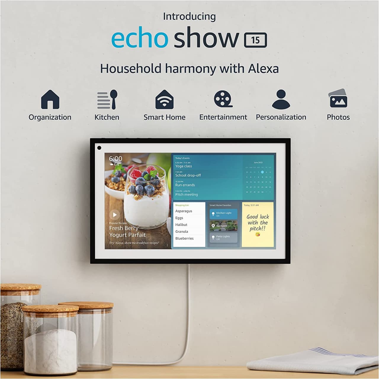 أمازون تكشف عن جهاز Echo Show جديد بحجم 15 بوصة وروبوت منزلي يسمى Astro