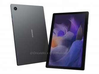 يتم عرض Samsung Galaxy Tab A8 10.5 (2021) بواسطة OnLeaks