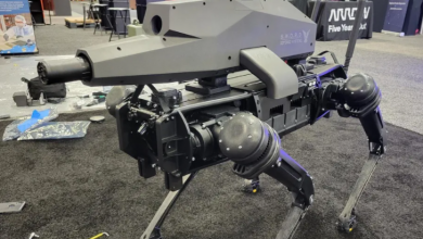 شركة Ghost Robotics تكشف عن روبوت مجهز بسلاح مخصص