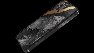 Caviar تقدم هاتف iPhone 13 Pro يضم قطعة من اسنان ديناصور