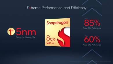 كوالكوم تعلن عن Snapdragon 8cx Gen 3 بتحسينات في الآداء بنسبة 85%