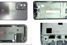 صور تكشف عن المكونات الداخلية لهاتف Galaxy A53 5G وتؤكد عن وجود كاميرا رباعية من الخلف
