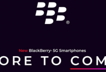 هاتف BlackBerry 5G Android بلوحة مفاتيح ملموسة قادم قريبًا
