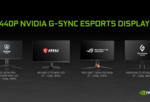 Nvidia تدعم شاشات G-Sync بميزة التبديل بين 1440 و 1080 بيكسل #CES2022