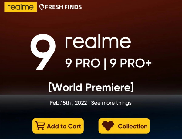 تحديد تاريخ إطلاق مجموعة Realme 9 Pro