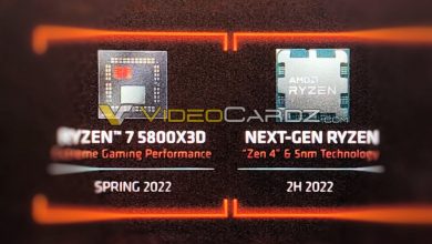 AMD تؤكد على موعد إطلاق Ryzen 7 5800X3D هذا الربيع #CES2022
