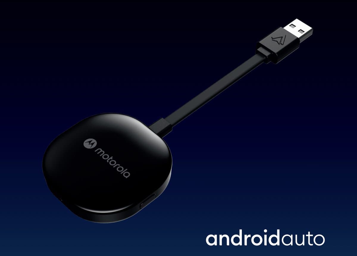 موتورولا تطلق دونجل Motorola MA1 لنظام Android Auto اللاسلكي #CES2022